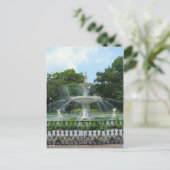 Carte Postale Fontaine du parc Forsyth (Debout devant)