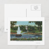 Carte Postale Fontaine électrique et chutes (Devant / Derrière)