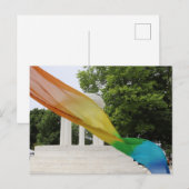 Carte Postale Fontaine Marshall Rainbow Pride (Devant / Derrière)