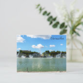 Carte Postale Fontaine Neptune dans les jardins de Versailles (Debout devant)