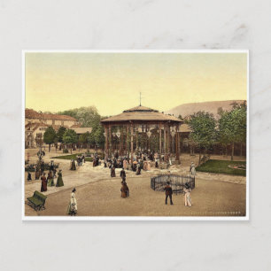 Carte Postale Fontaine, Pyrmont (c.-à-d. Bad Pyrmont), Ge