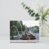 Carte Postale Fontaine Sea Lion (Debout devant)