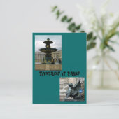 Carte Postale Fontaines de Paris (Debout devant)