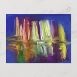 Carte Postale Fontaines magiques de Lima