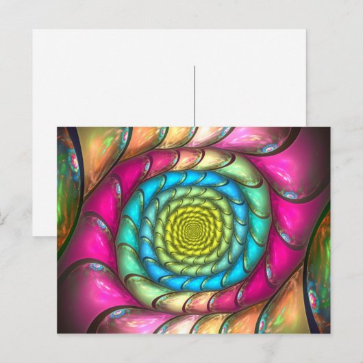 Carte Postale Fonte (Devant / Derrière)