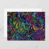 Carte Postale Fonte cérébrale (Devant / Derrière)