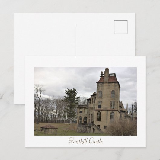 Carte postale Fonthill Castle (Devant / Derrière)