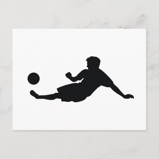Carte Postale Football (Devant)