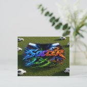 Carte Postale Football (Debout devant)