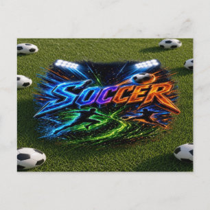 Carte Postale Football