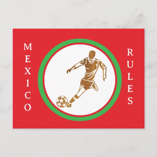 CARTE POSTALE FOOTBALL (Devant)