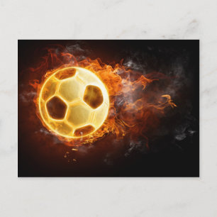 Carte Postale Football