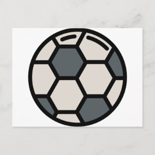 Carte Postale football