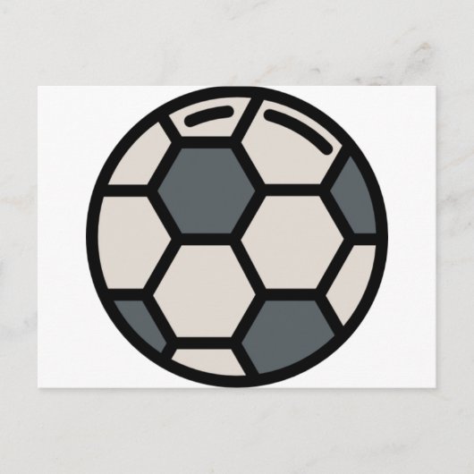 Carte Postale football (Devant)