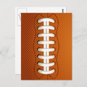 Carte Postale Football (Devant / Derrière)