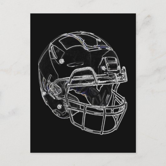 Carte Postale Football (Devant)