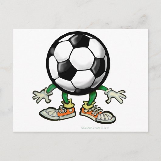 Carte Postale Football (Devant)