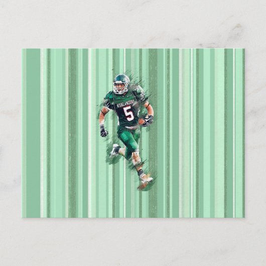 Carte Postale Football (Devant)