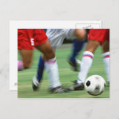 Carte Postale Football (Devant / Derrière)