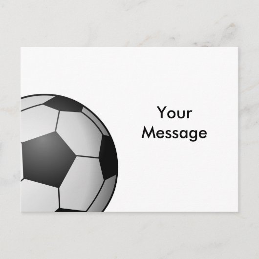 Carte Postale Football (Devant)