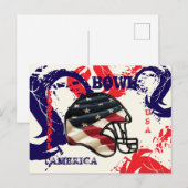 CARTE POSTALE FOOTBALL (Devant / Derrière)