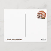 Carte Postale Football 1re année anniversaire de Down (Dos)