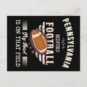 Carte Postale Football américain de Bedford