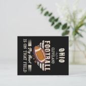 Carte Postale Football américain de l'Ohio Cleveland (Debout devant)