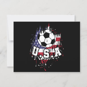 Carte Postale Football américain USA