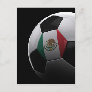 Carte Postale Football au Mexique