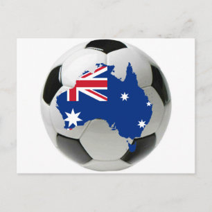 Carte Postale football australien
