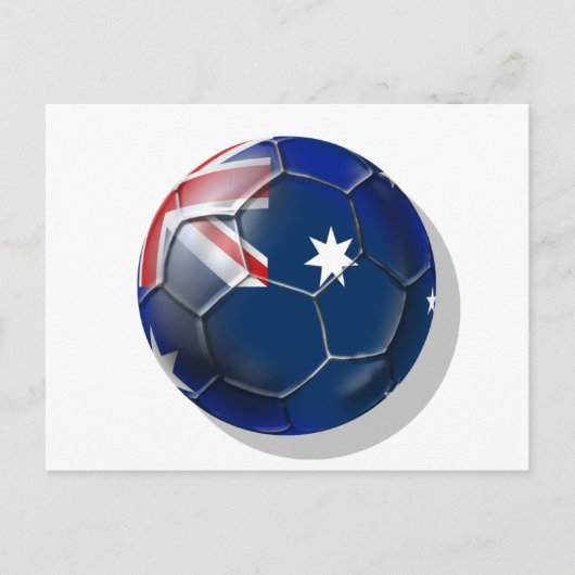 Carte Postale Football australien (Devant)