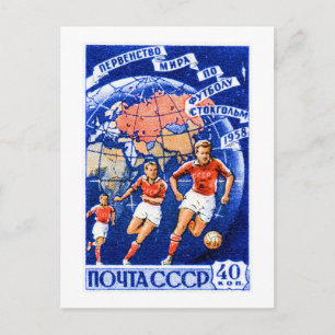 Carte Postale Football CCCP