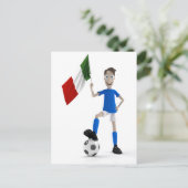 Carte Postale Football en Italie (Debout devant)