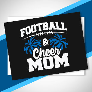 Carte Postale Football et Cheer Mom - Sports lycéens
