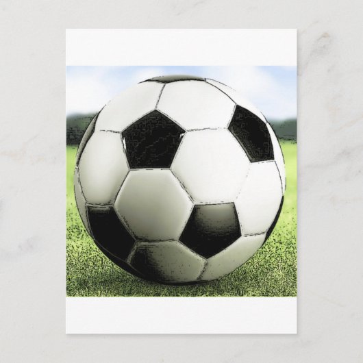 Carte Postale Football - Football (Devant)