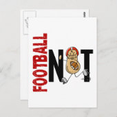 Carte Postale Football Nut 1 (Devant / Derrière)