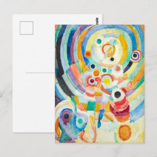 Carte Postale Football   Robert Delaunay  