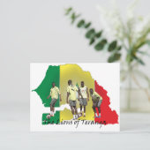 Carte Postale Football Sénégal (Debout devant)