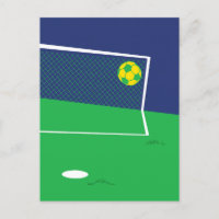 Carte postale Football temps libre