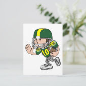 Carte Postale footballeur américain (Debout devant)