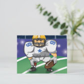 Carte Postale footballeur américain (Debout devant)