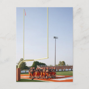 Carte Postale footballeurs américains, y compris adolescents
