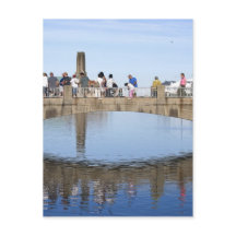 Footbridge au-dessus du lac Asbury Park NJ