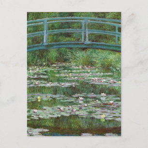 Carte Postale Footbridge Claude Monet Art français