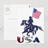 Carte Postale Forage Team USA Paint (Devant / Derrière)