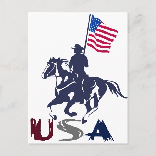 Carte Postale Forage Team USA Paint (Devant)