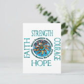 Carte Postale Force de foi Courage Espoir CRPS RSD (Debout devant)