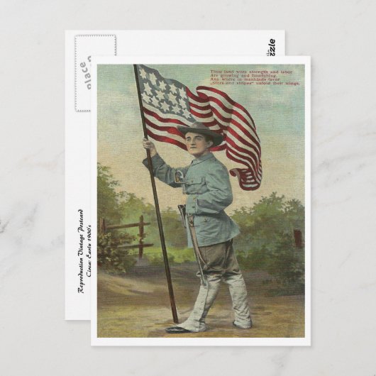 Carte Postale Force et main-d'oeuvre (Devant / Derrière)