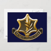 Carte Postale Forces de défense israéliennes (Devant / Derrière)